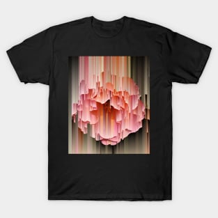 Glitched Open Rose T-Shirt